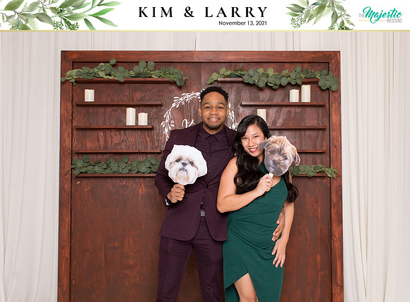 60069 - Kim + Larry Wedding Photobooth 2021
