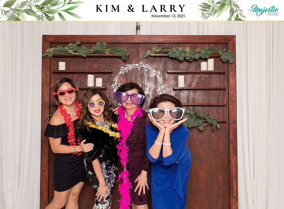 60140 - Kim + Larry Wedding Photobooth 2021