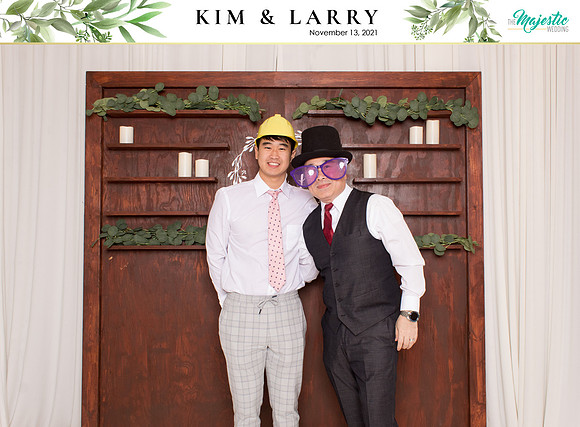 60082 - Kim + Larry Wedding Photobooth 2021