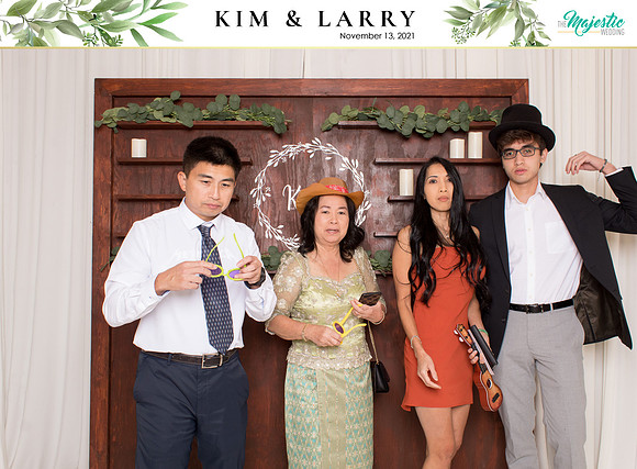 60105 - Kim + Larry Wedding Photobooth 2021