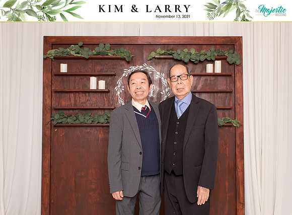 60050 - Kim + Larry Wedding Photobooth 2021