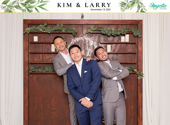 60206 - Kim + Larry Wedding Photobooth 2021