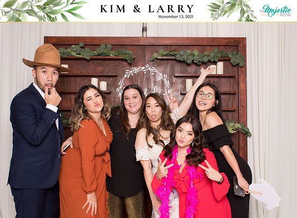 60218 - Kim + Larry Wedding Photobooth 2021