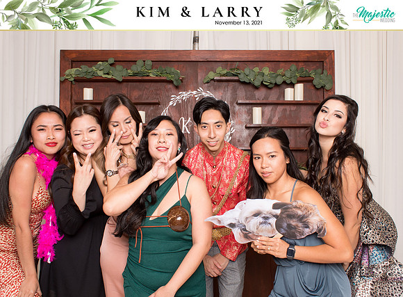 60162 - Kim + Larry Wedding Photobooth 2021