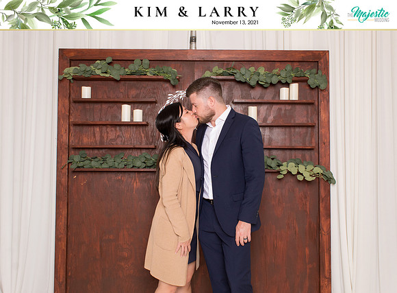 60248 - Kim + Larry Wedding Photobooth 2021