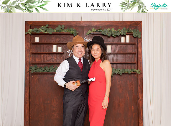 60076 - Kim + Larry Wedding Photobooth 2021