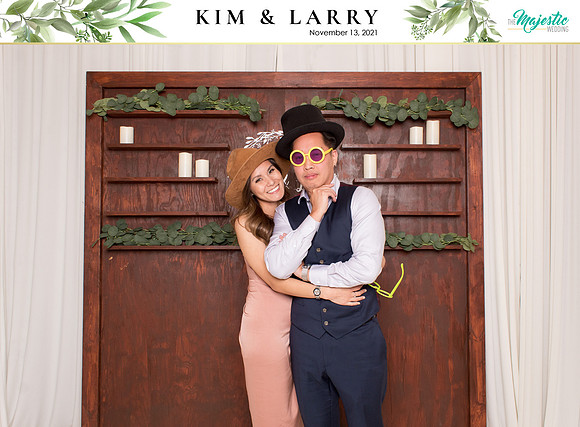 60053 - Kim + Larry Wedding Photobooth 2021