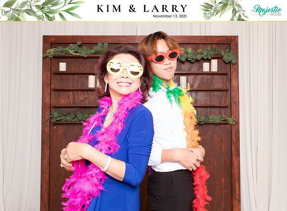 60046 - Kim + Larry Wedding Photobooth 2021