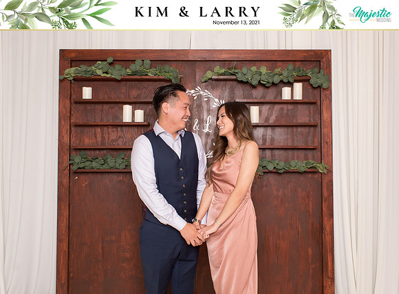60056 - Kim + Larry Wedding Photobooth 2021