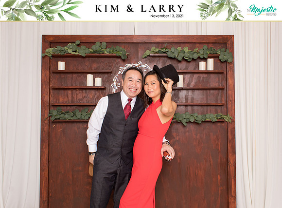 60078 - Kim + Larry Wedding Photobooth 2021