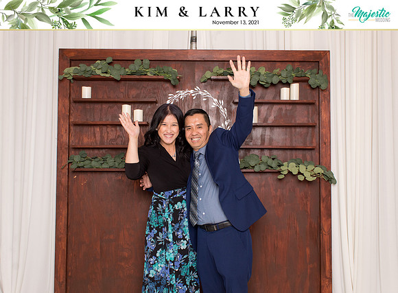 60258 - Kim + Larry Wedding Photobooth 2021
