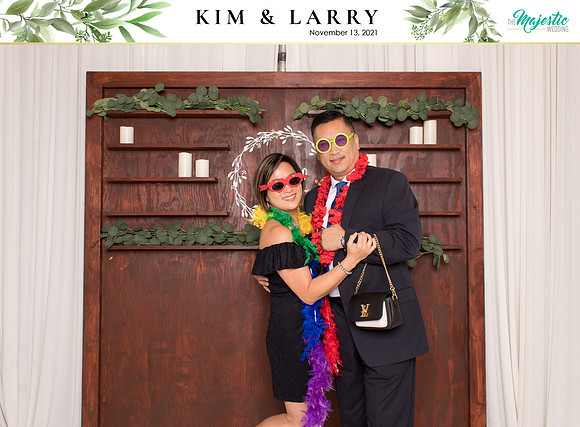 60142 - Kim + Larry Wedding Photobooth 2021