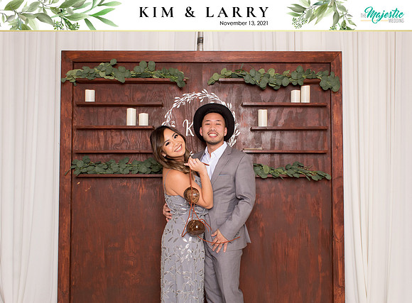 60189 - Kim + Larry Wedding Photobooth 2021