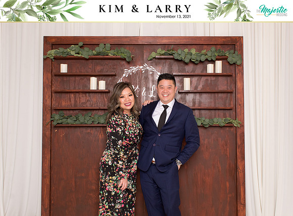 60065 - Kim + Larry Wedding Photobooth 2021