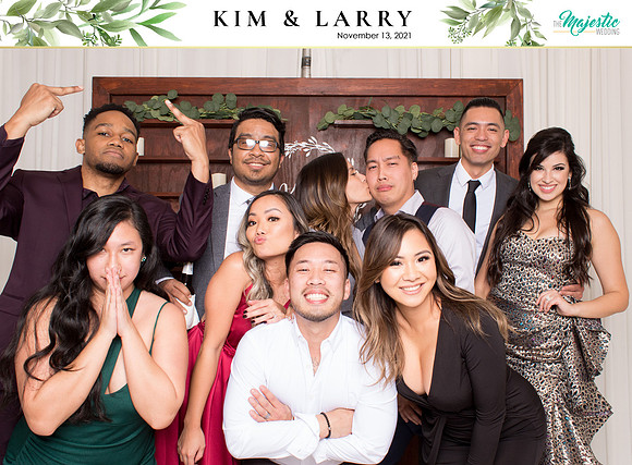 60285 - Kim + Larry Wedding Photobooth 2021