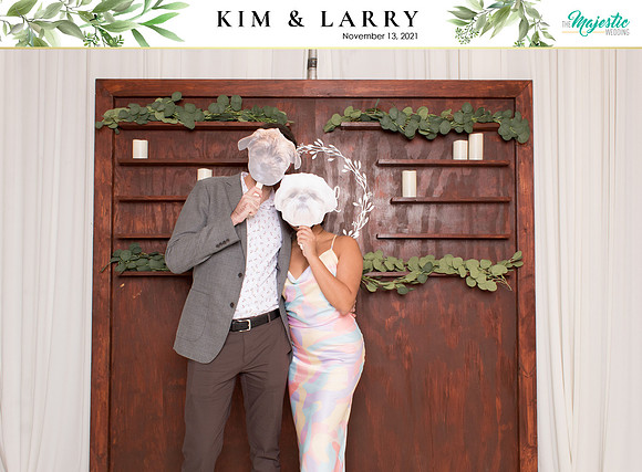 60204 - Kim + Larry Wedding Photobooth 2021
