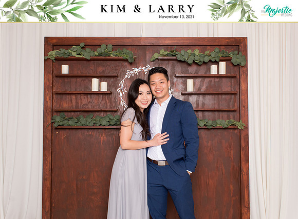 60032 - Kim + Larry Wedding Photobooth 2021