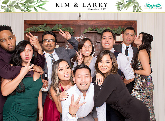 60284 - Kim + Larry Wedding Photobooth 2021