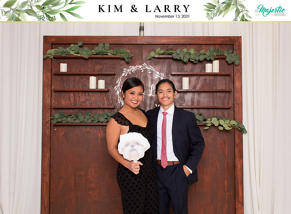 60211 - Kim + Larry Wedding Photobooth 2021