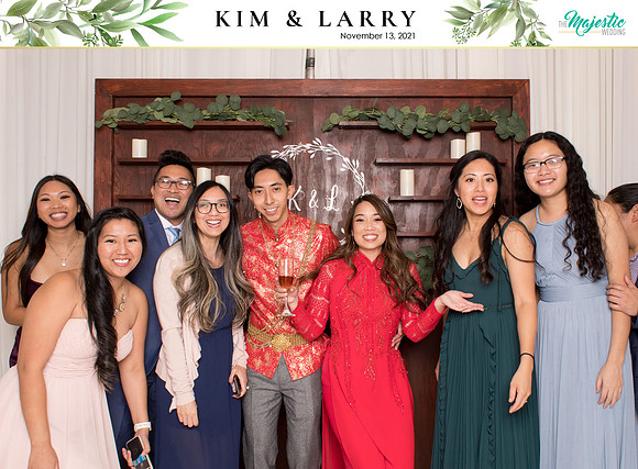 60151 - Kim + Larry Wedding Photobooth 2021