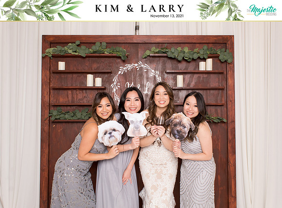 60173 - Kim + Larry Wedding Photobooth 2021