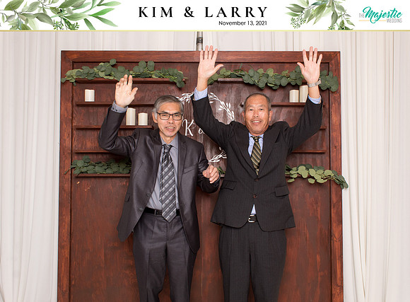 60210 - Kim + Larry Wedding Photobooth 2021
