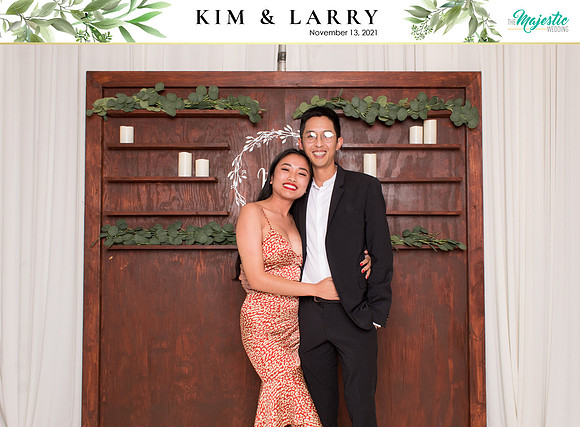 60176 - Kim + Larry Wedding Photobooth 2021