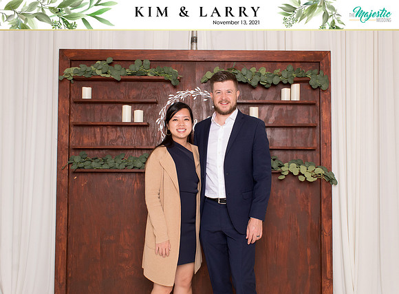 60247 - Kim + Larry Wedding Photobooth 2021