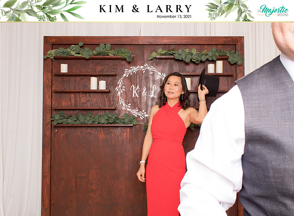 60077 - Kim + Larry Wedding Photobooth 2021