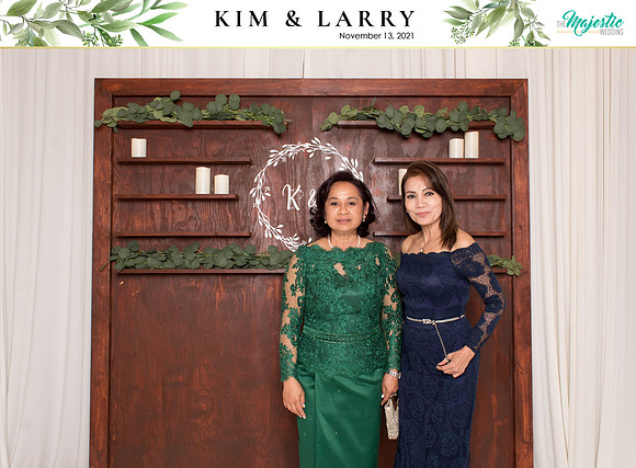 60118 - Kim + Larry Wedding Photobooth 2021