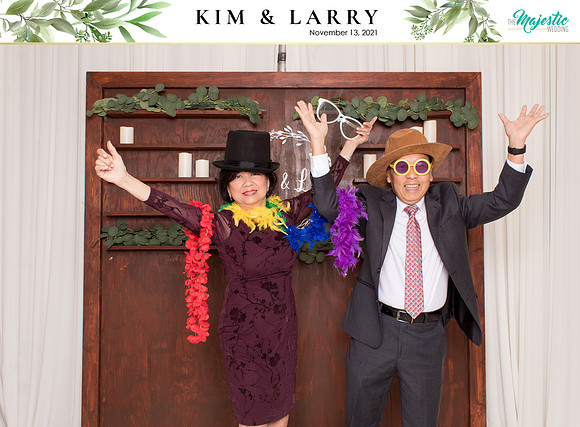 60147 - Kim + Larry Wedding Photobooth 2021
