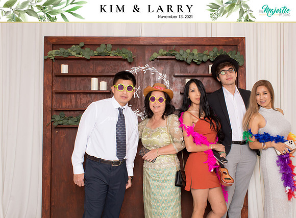 60107 - Kim + Larry Wedding Photobooth 2021