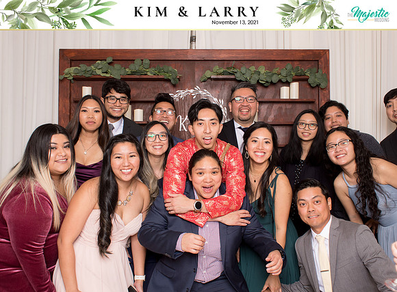 60154 - Kim + Larry Wedding Photobooth 2021