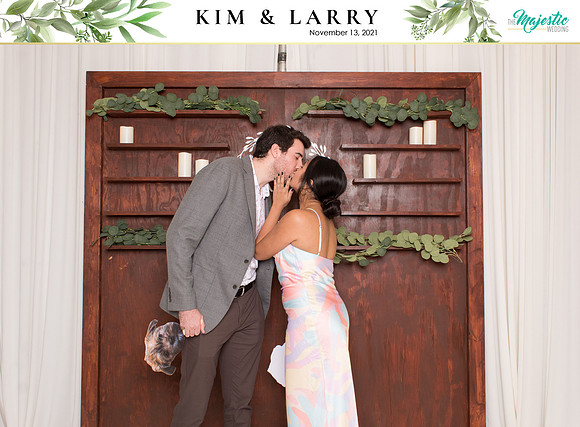 60203 - Kim + Larry Wedding Photobooth 2021