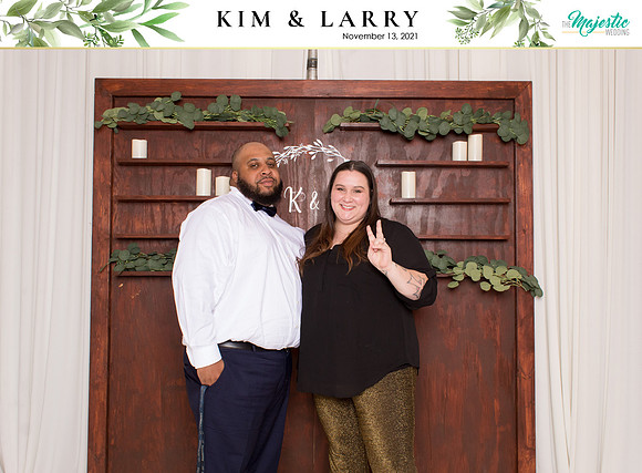 60232 - Kim + Larry Wedding Photobooth 2021
