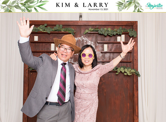 60237 - Kim + Larry Wedding Photobooth 2021