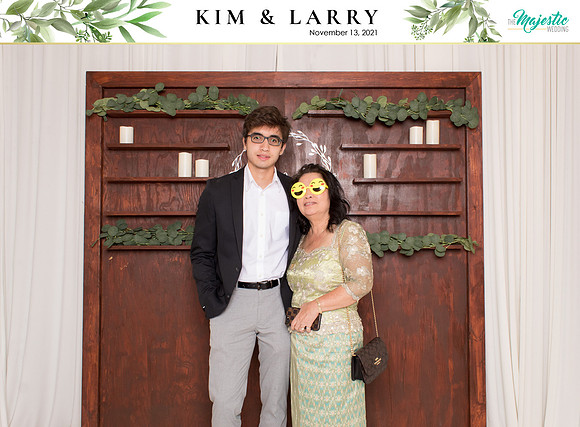 60099 - Kim + Larry Wedding Photobooth 2021