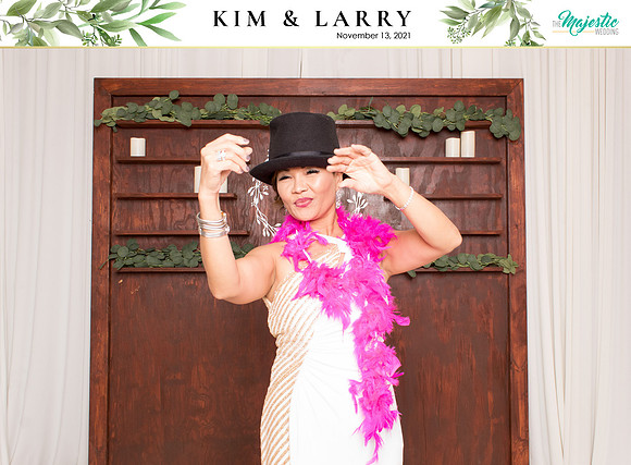 60116 - Kim + Larry Wedding Photobooth 2021