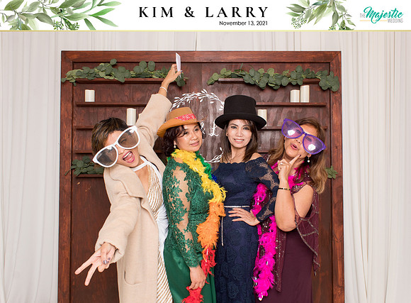60129 - Kim + Larry Wedding Photobooth 2021