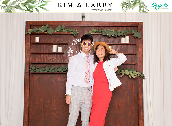 60261 - Kim + Larry Wedding Photobooth 2021