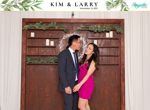 60276 - Kim + Larry Wedding Photobooth 2021