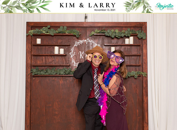60134 - Kim + Larry Wedding Photobooth 2021