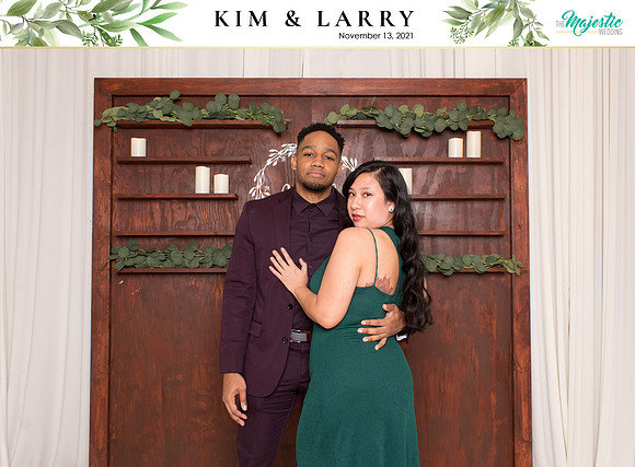 60070 - Kim + Larry Wedding Photobooth 2021