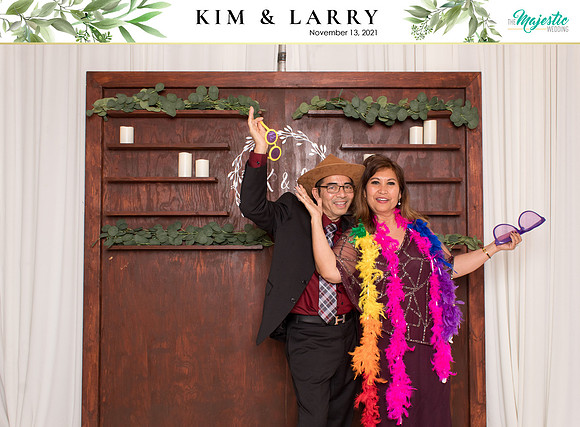 60135 - Kim + Larry Wedding Photobooth 2021