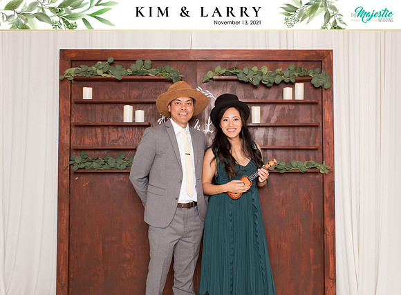 60033 - Kim + Larry Wedding Photobooth 2021