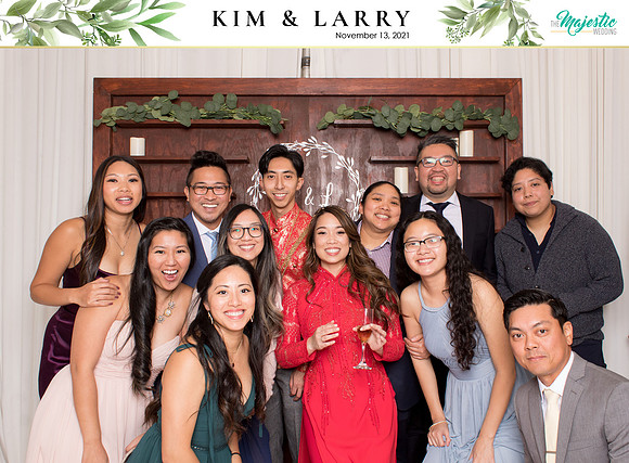 60152 - Kim + Larry Wedding Photobooth 2021