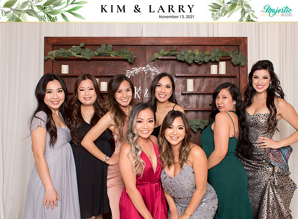 60088 - Kim + Larry Wedding Photobooth 2021