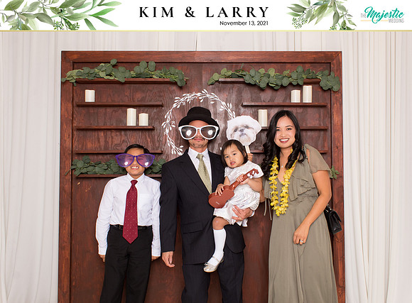 60023 - Kim + Larry Wedding Photobooth 2021