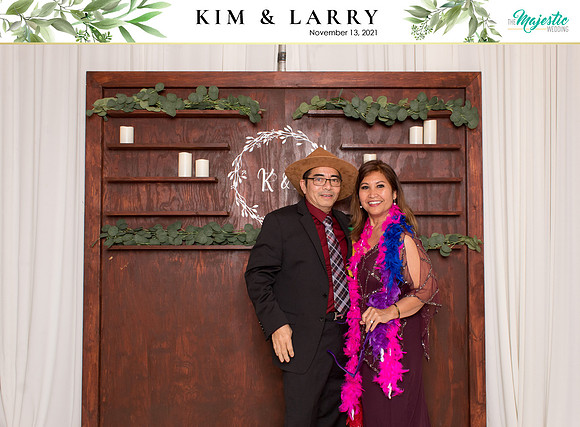 60133 - Kim + Larry Wedding Photobooth 2021