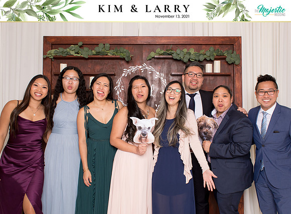 60013 - Kim + Larry Wedding Photobooth 2021